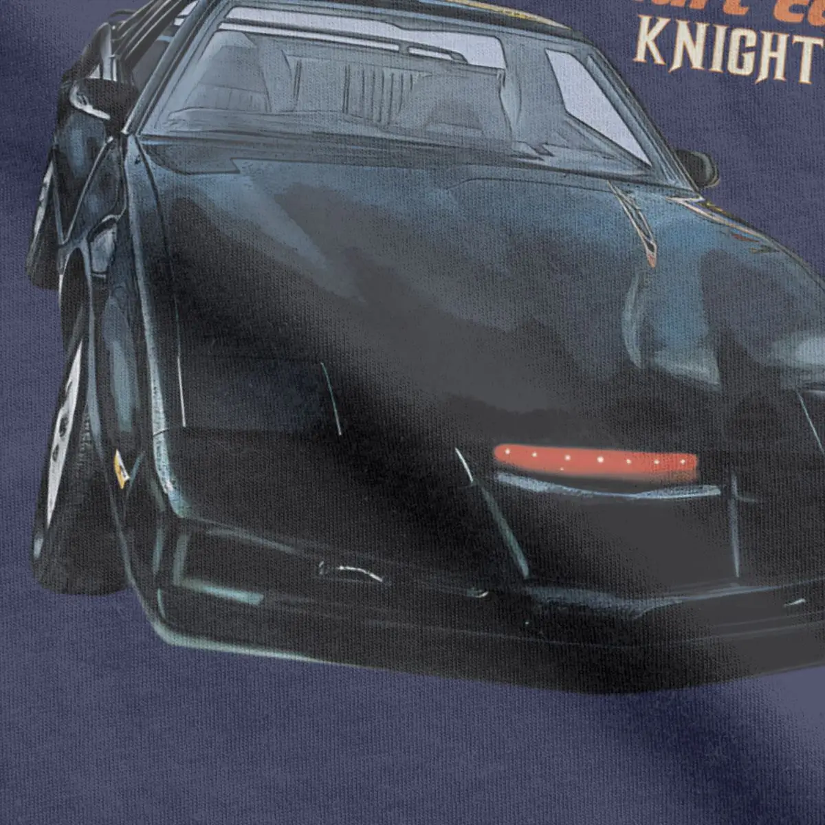 Knight Rider Original Smart Car T Shirt for Men 100% Cotton Funny T-Shirts O Neck Tee Shirt Short Sleeve Clothing Original