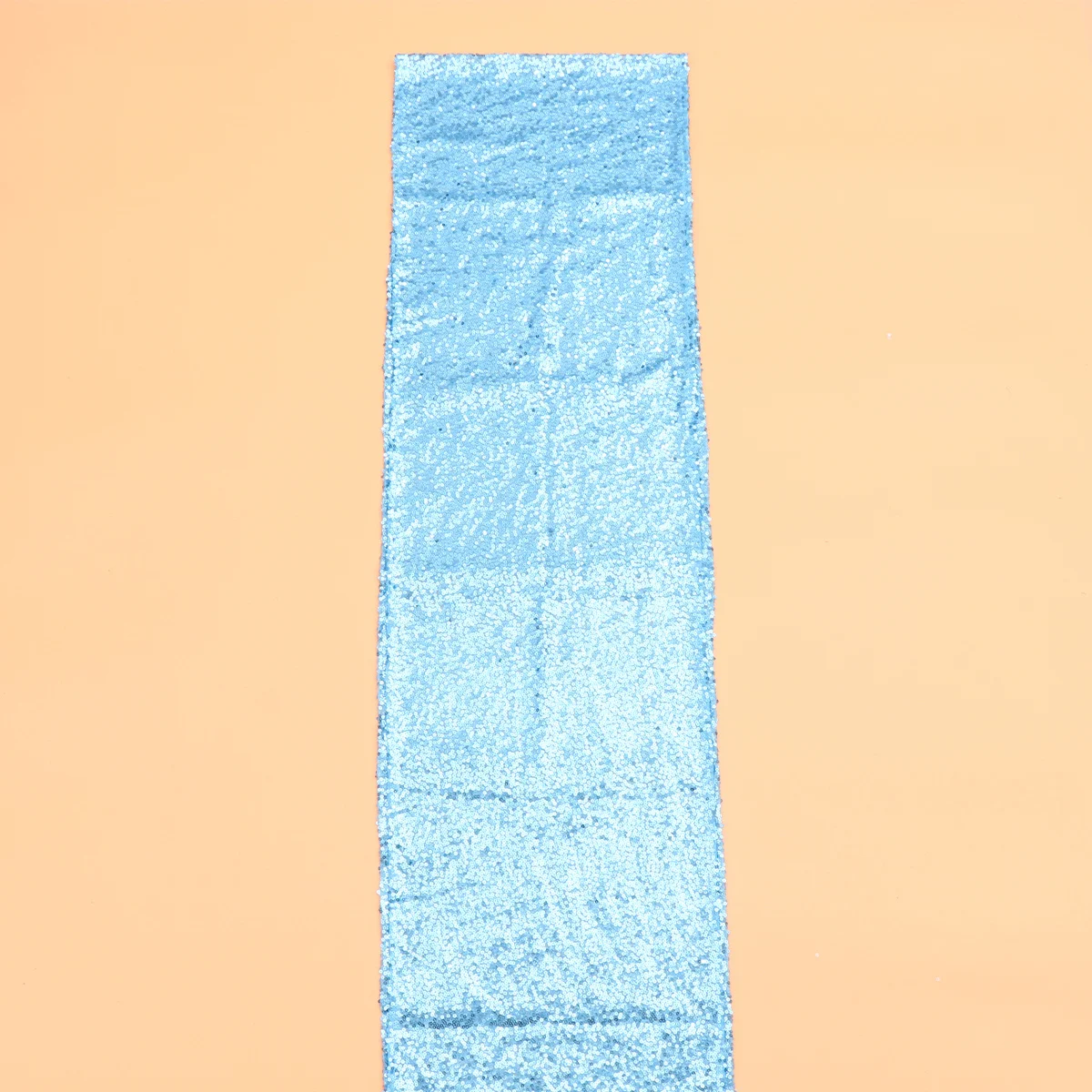 

Sequin Runner Sky Blue Elegant Tablecloth For Party Wedding Table Decoration Holiday Home Decor Table Covers