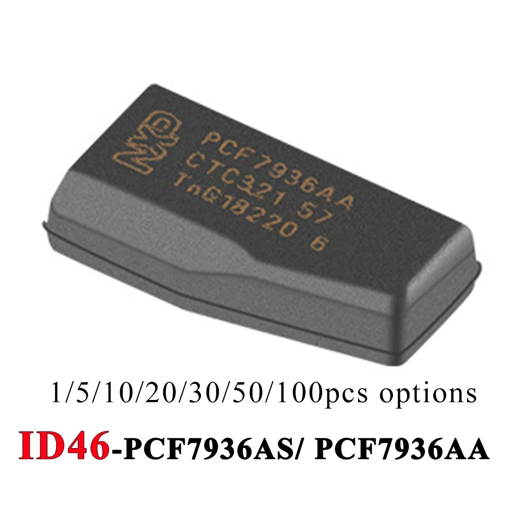 

Original PCF7936AS Auto Car Key transponder Chip ID46 chip PCF7936 PCF7936AA Locksmith Tool pcf 7936 Aftermarket 10pcs