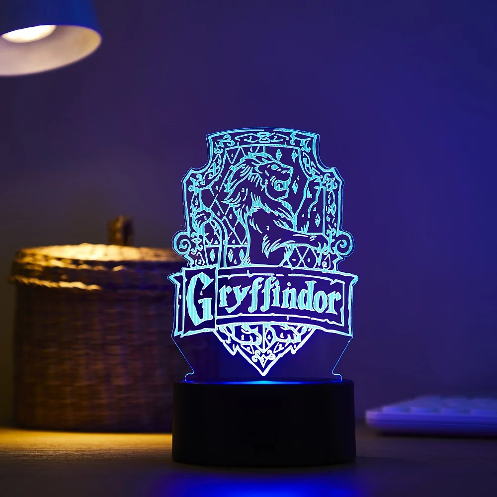 Magic School Anime Figure 3D Night Lamp Toys Led Creative Table Bedside for Home Room Decor Light Cool Kid Child Gift