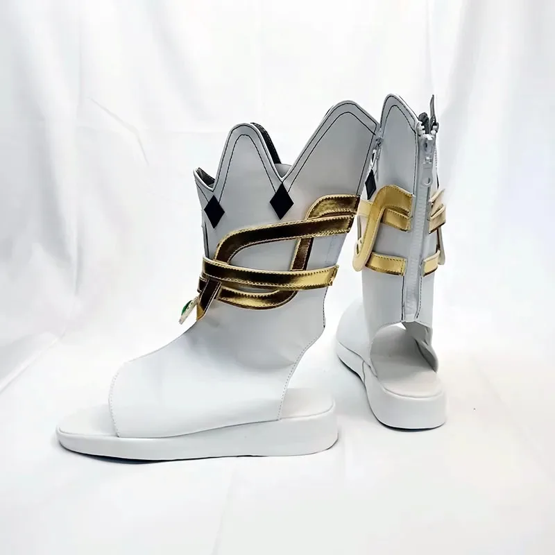 Anime Spiel Cosplay Stiefel Genshin Impact Sumeru Nahida Lesser Lord Kusanali Schuhe Halloween Zubehör Nach Maß 6;d'3,