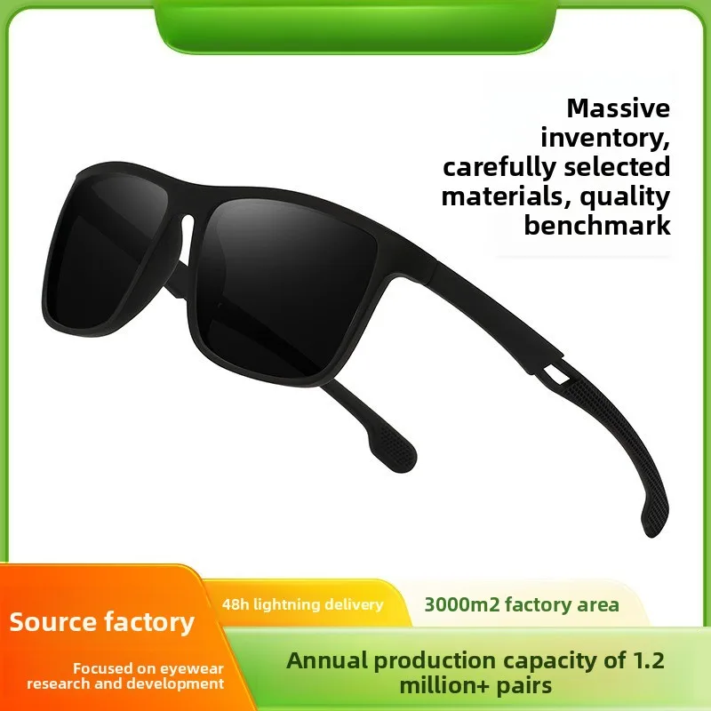 

Unisex European American Style Polarized Driving Sunglasses Windproof UV Protection Anti-glare Eyewear for Outdoor Cycling