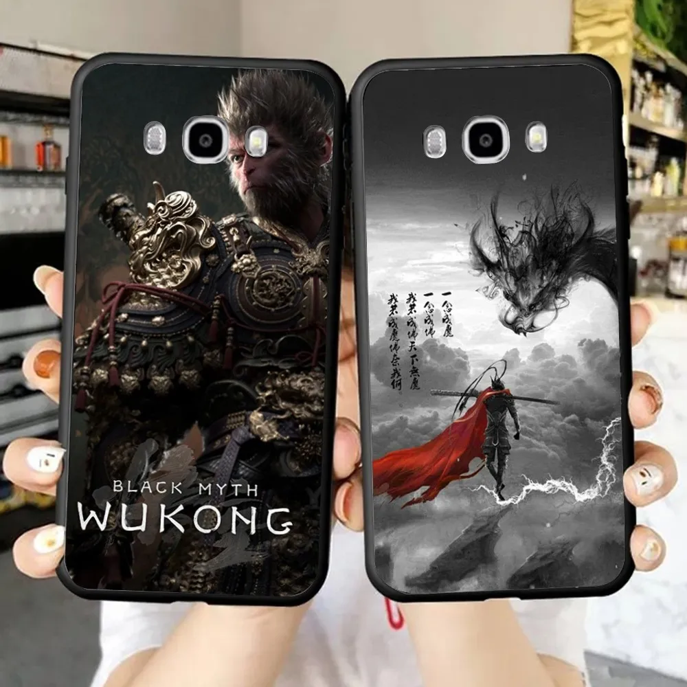 B-Black M-myth W-wukong Phone Case For Xiaomi 11 Redmi Note 11 5G 8T 9A 9 10T Note8Pro Note9 12SUltra Black Case