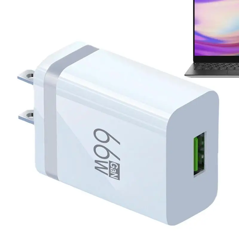 Ładowarka ścienna Cube 66W USB Power Quick Charging Block do smartfonów US Ładowarka podróżna do smartfonów Tablety Laptopy Aparaty fotograficzne