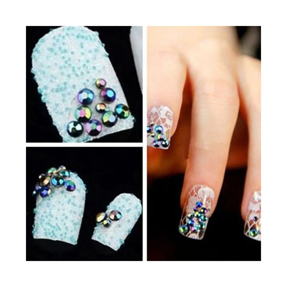 

4000pcs Water Drill Rhinestones Colorful Acrylic Nail Art Decorations Manicure Diy Gems For Nail Art Decors Body Jewelry Home