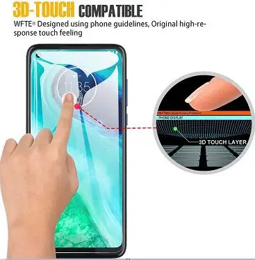 5Pcs HD Screen Protector Tempered Glass For Motorola Moto G86 G96 G100 Pro G56 G15 Power G05 G45 G75