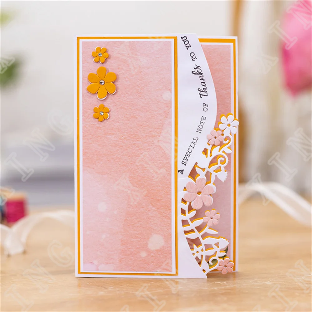 New Love Florals Stars Foliage Butterflies Swirls Metal Cutting Dies Stamps Scrapbook Diary Decoration Embossing Template