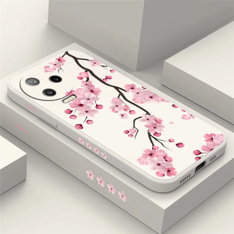 

Painting Flower Phone Case For Infinix Note 60 Pro Edge 12 G88 G96 11 10 Pro 50 Pro Plus 30 Shockproof Matte Silicone Soft Cover