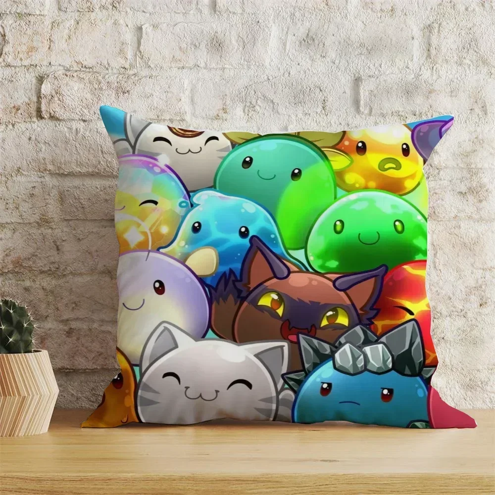 Summer Fridays Lip Balm Slime Rancher Autumn Decorations Fnaf Decorative Pillowcase Ornamental Pillows for Living Room Horror