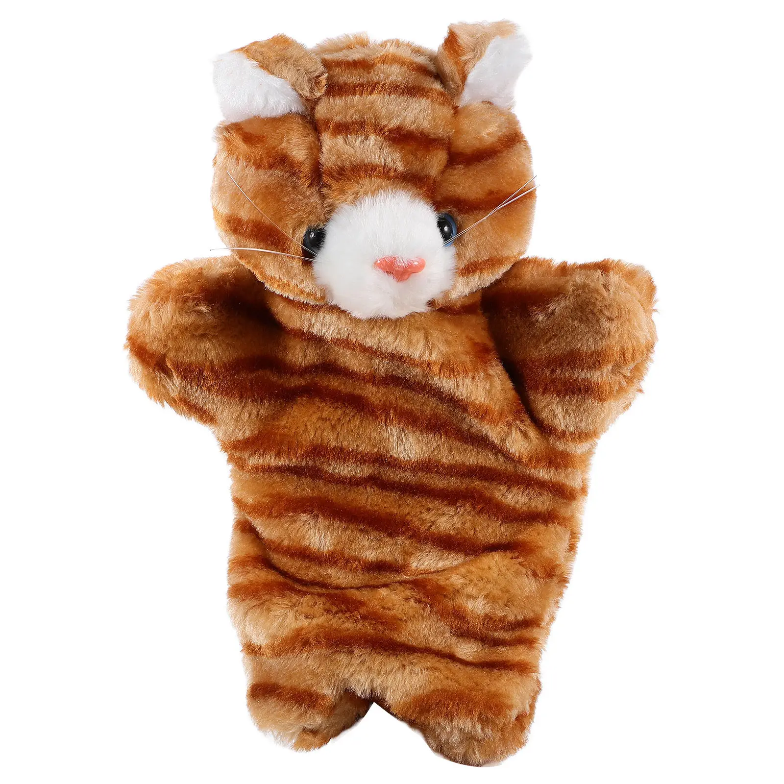 

Мягкие игрушки-перчатки в виде животных: котята, интерактивные, креативные, для детей, мультяшные