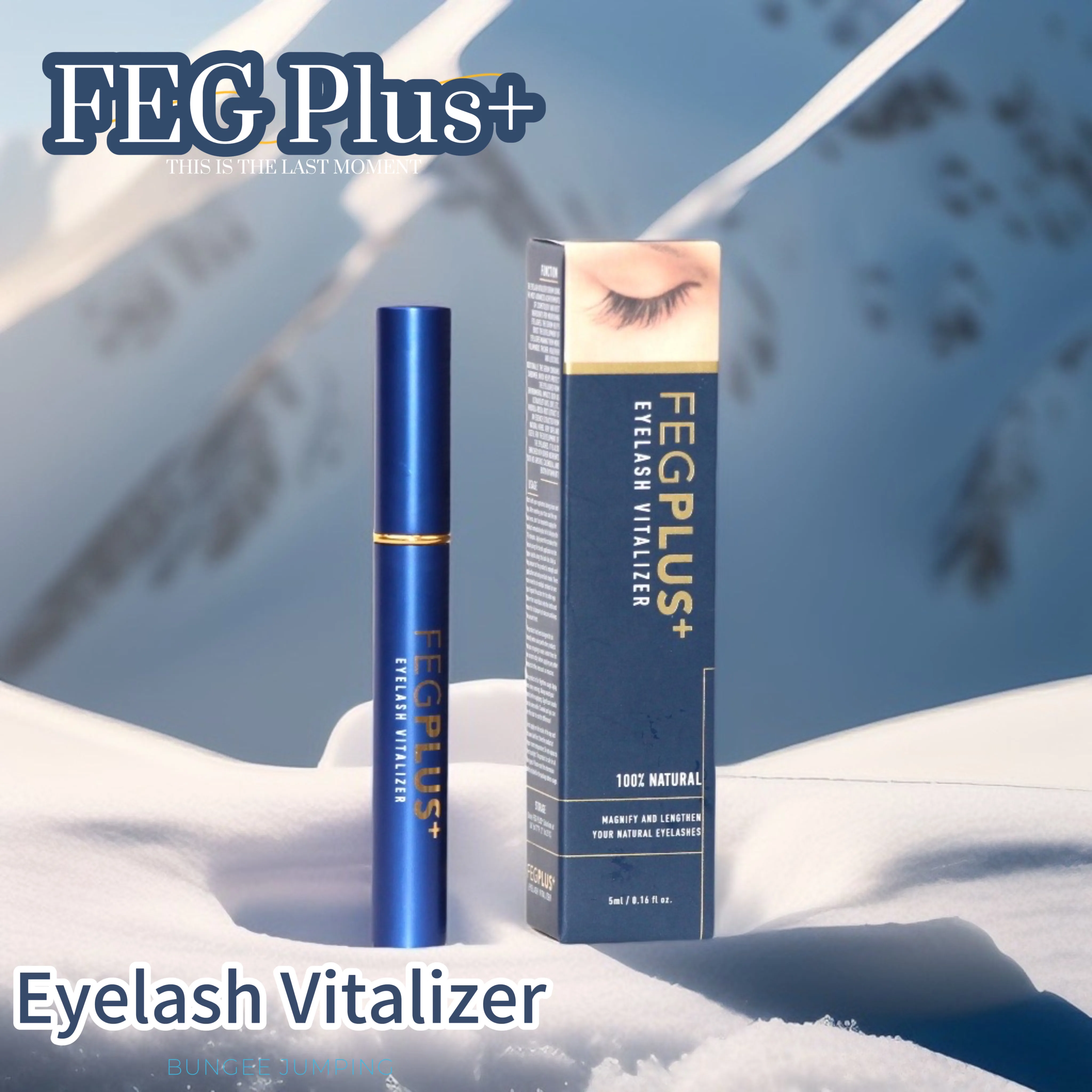 

FEG Plus+ Stem Cells Night Eyelash Conditioner - Thicker lashes after 14 days, does not contain Prostaglandins that cause dark c