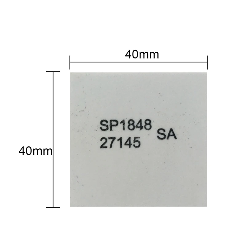 AT41 2 buah 40X40mm modul sederhana berguna baru termoelektrik Generator semikonduktor daya suhu tinggi