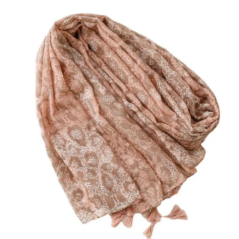 2022 Newest Snake Grain Print Tassel Scarf Shawls Long Animal Pattern Hijab Wrap Free Shipping