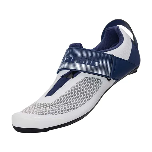 Imagen 2 del producto Santic zapatos de ciclismo para hombre suela de nailon zapatos deportivos de triatlón tela de malla transpirable deportes al aire libre zapatos de ciclismo WMS24051