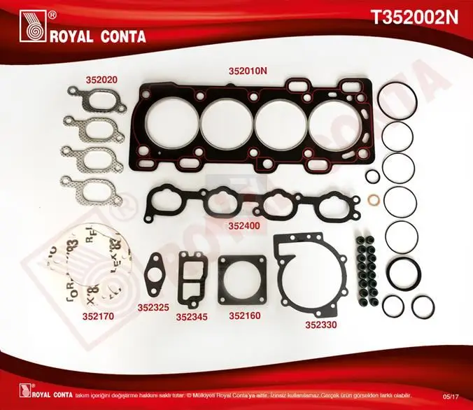 Store code: T352002N for the gasket set LAGUN A.I 16V 