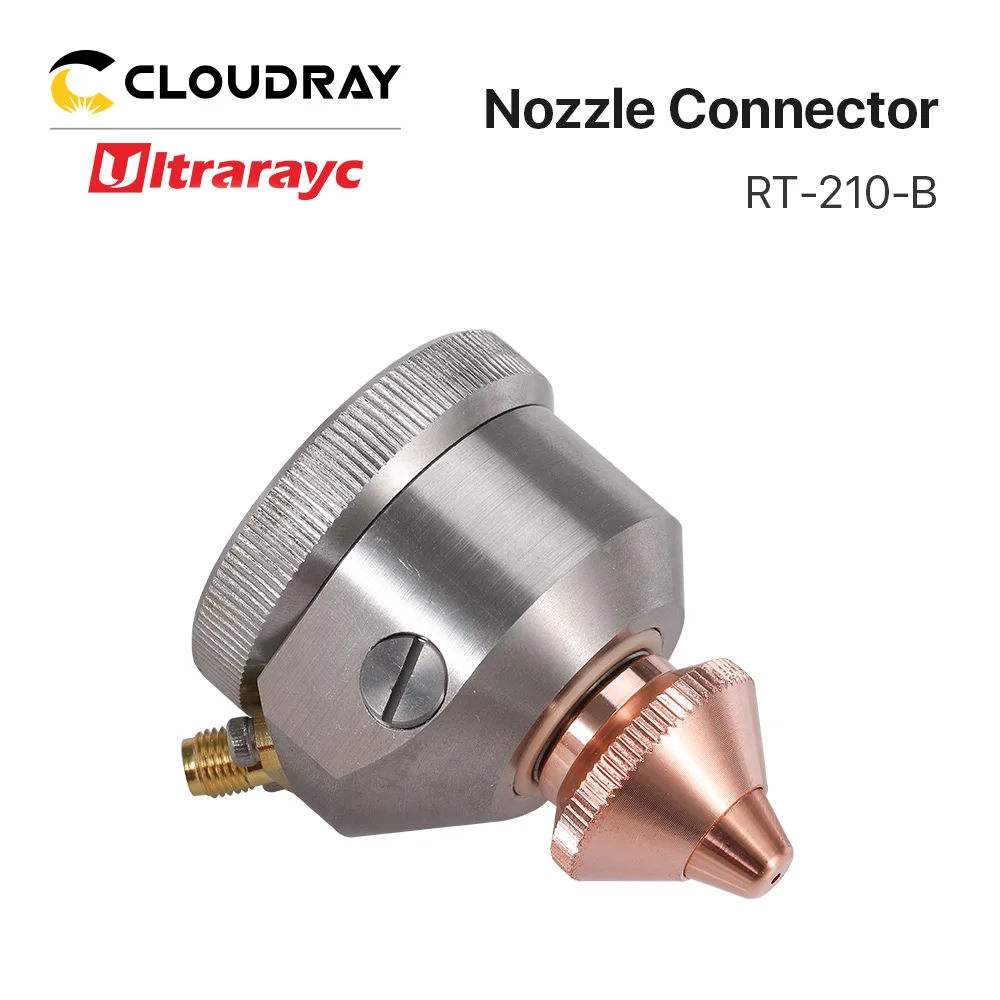 Ultrarayc raytool فوهة موصل ل raytool BT210S الفولاذ المقاوم للصدأ رأس تقطيع ليزر السيراميك الاستشعار جزء