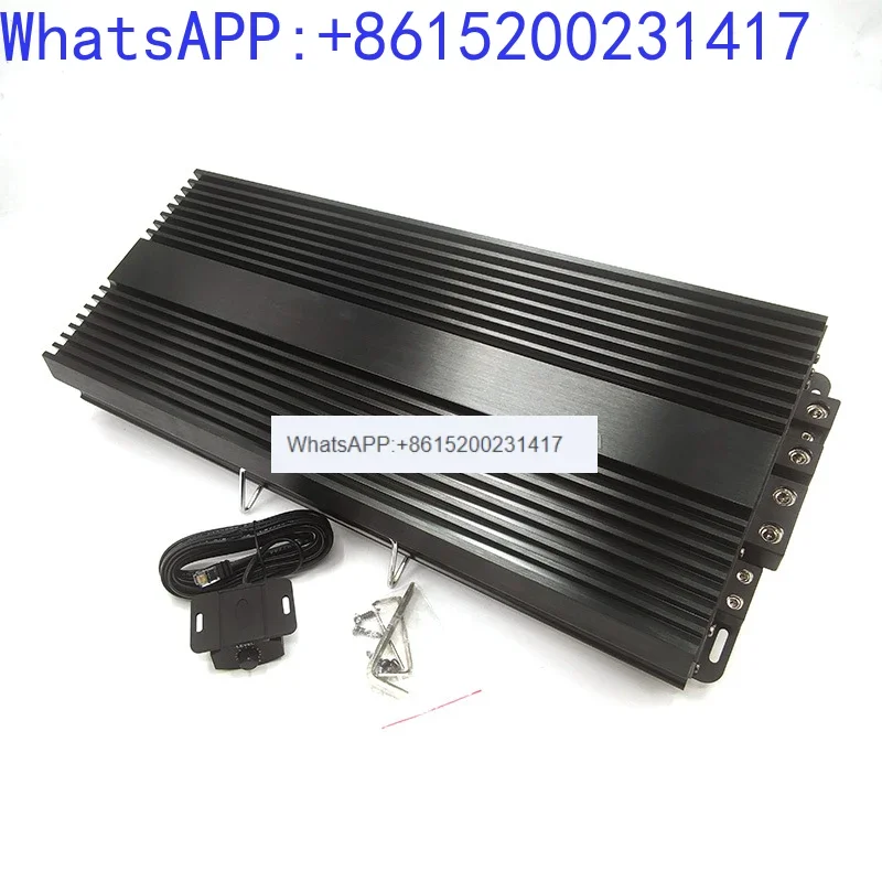 

High Quality Automotive Speaker Amplifier RMS 5800W 1 Ohm Class D CH1 Max 10000W Mono Subwoofer Automotive Amplifier