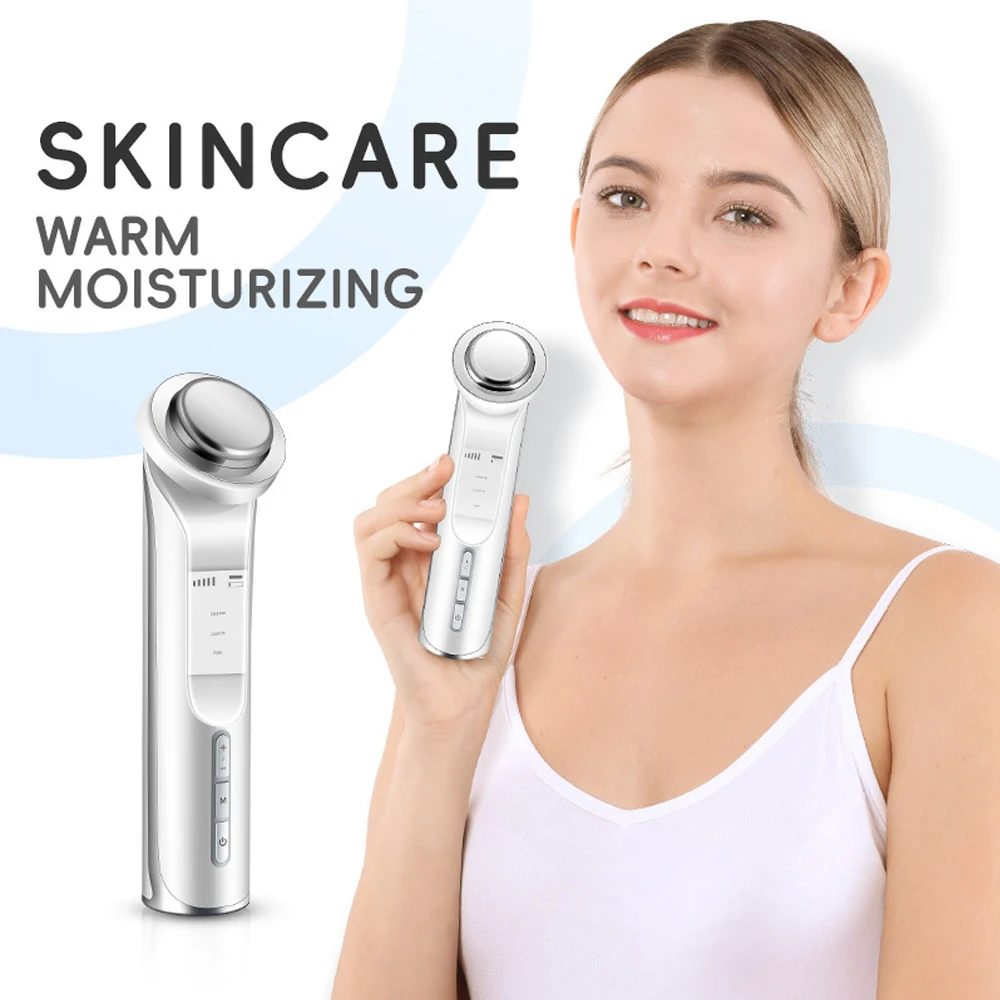 Nettoyant pour le visage masseur Facial EMS microcourant Machine de Lifting du visage Anti-âge masseur Facial raffermissement de la peau outil de soins de la peau