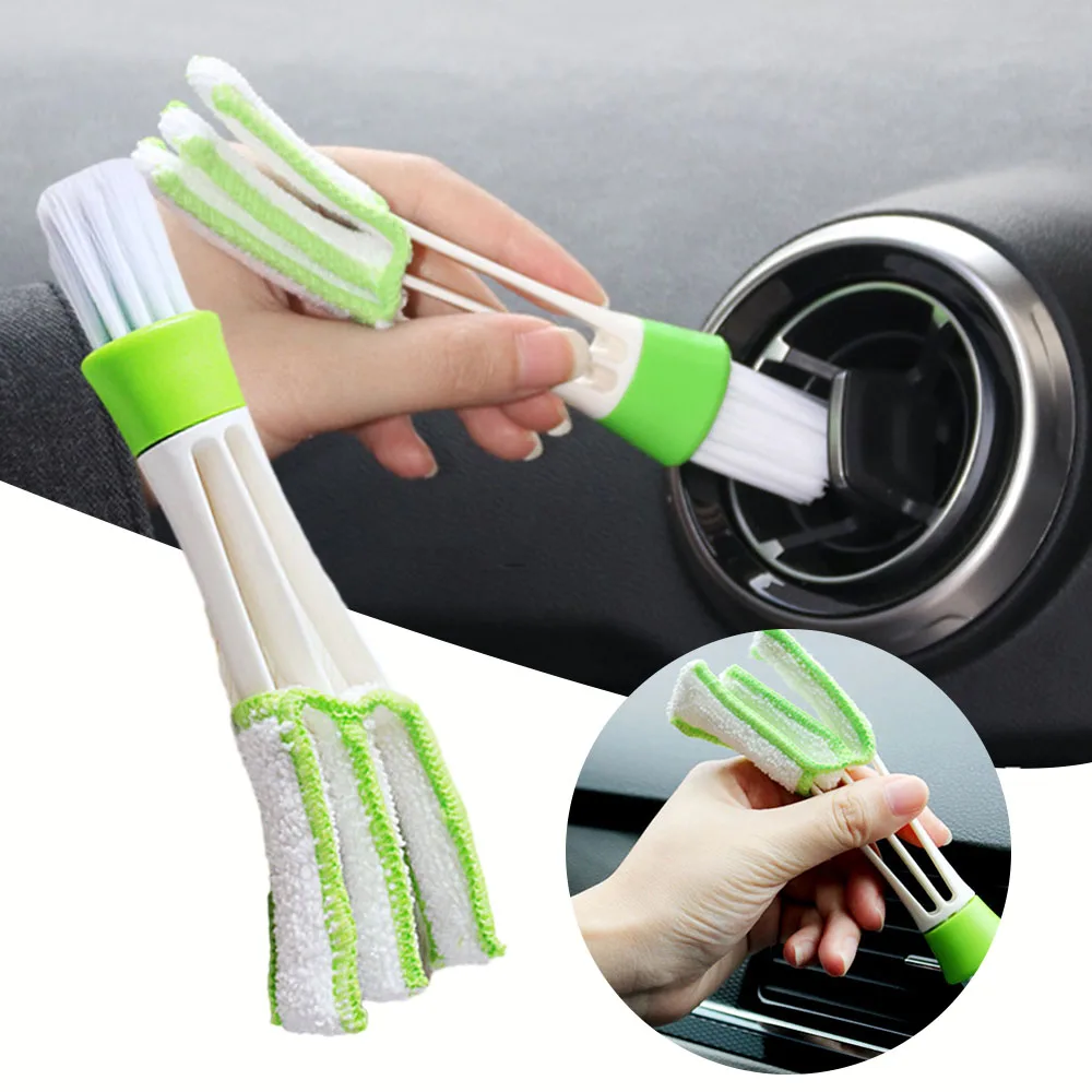 

Double Head Car Air-Condition Cleaning Brush Lightweight Car Detailing Clean Tools For Sofa Car Home Clean