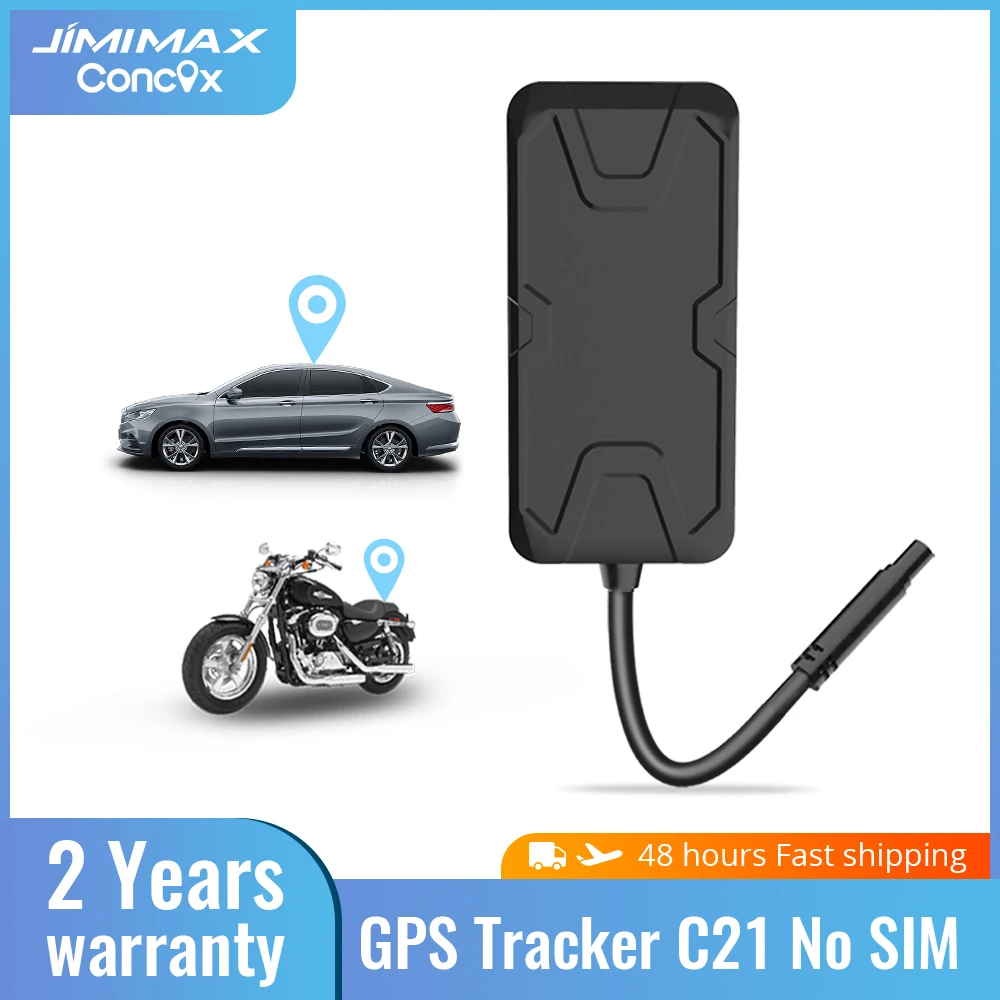 JIMIMAX JM-C21 Mini Gps For Real-time Car Locator 9-90V Anti-thieft Multi Alarms Position With APP/PC Waterproof Tracking Device