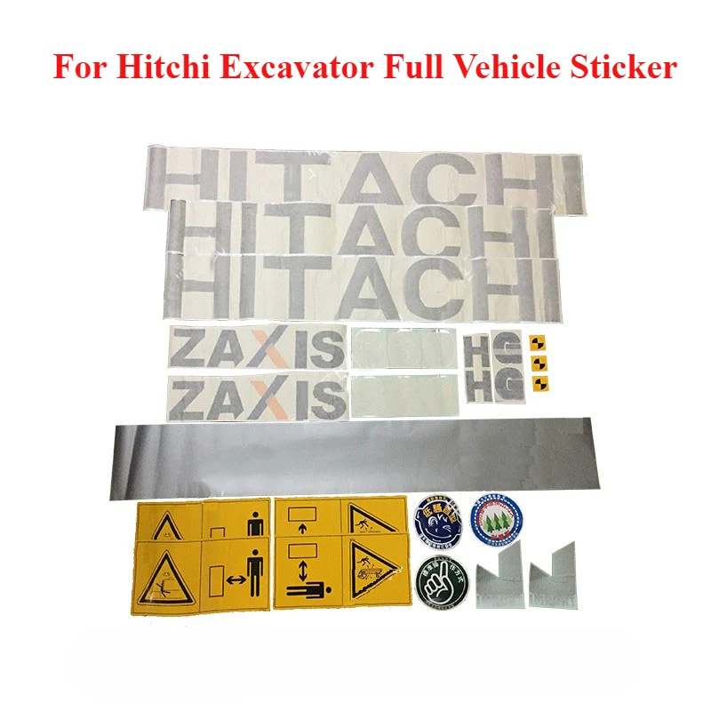 Excavator parts Sticker for Hitachi ZAX200/210/240/250/270/330/350/360-3/-3G Whole Car Sticker