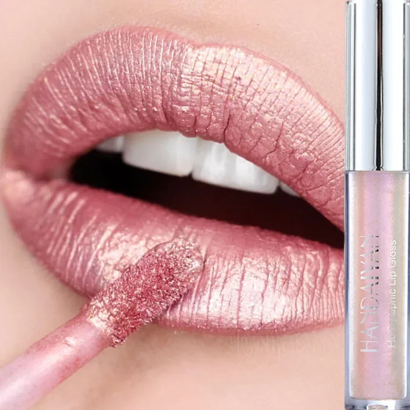 Lasting Shiny Mermaid Lip Gloss Moisturizing Waterproof Sexy Glitter Liquid Lip Glaze Lipstick Pigment Women Lip Makeup Cosmetic