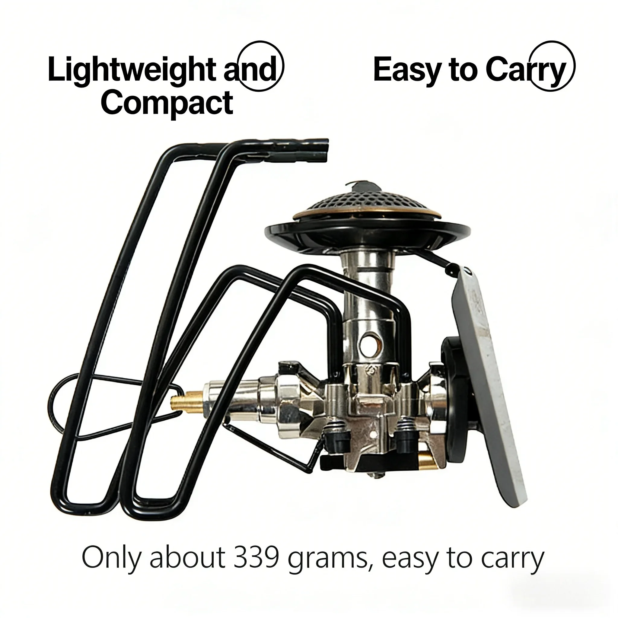 Mountainhiker Outdoor Tragbarer Klappbarer Spider-Kocher Camping-Picknick-Kocher Grill-Kocher Haushaltskocher mit Halterung – Detail 3