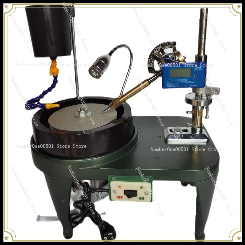 Aluminum Alloy Grinding Angle Machine Flat Grinding Facial Machine Suitable for Jewelry and Jade Processing and Grinding