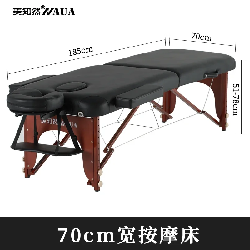 Beauty Lash Tattoo Bathroom Massage Bed Wooden Lounge Knead Ear Cleaning Massage Table Adjust Lettino Estetista Salon Furniture