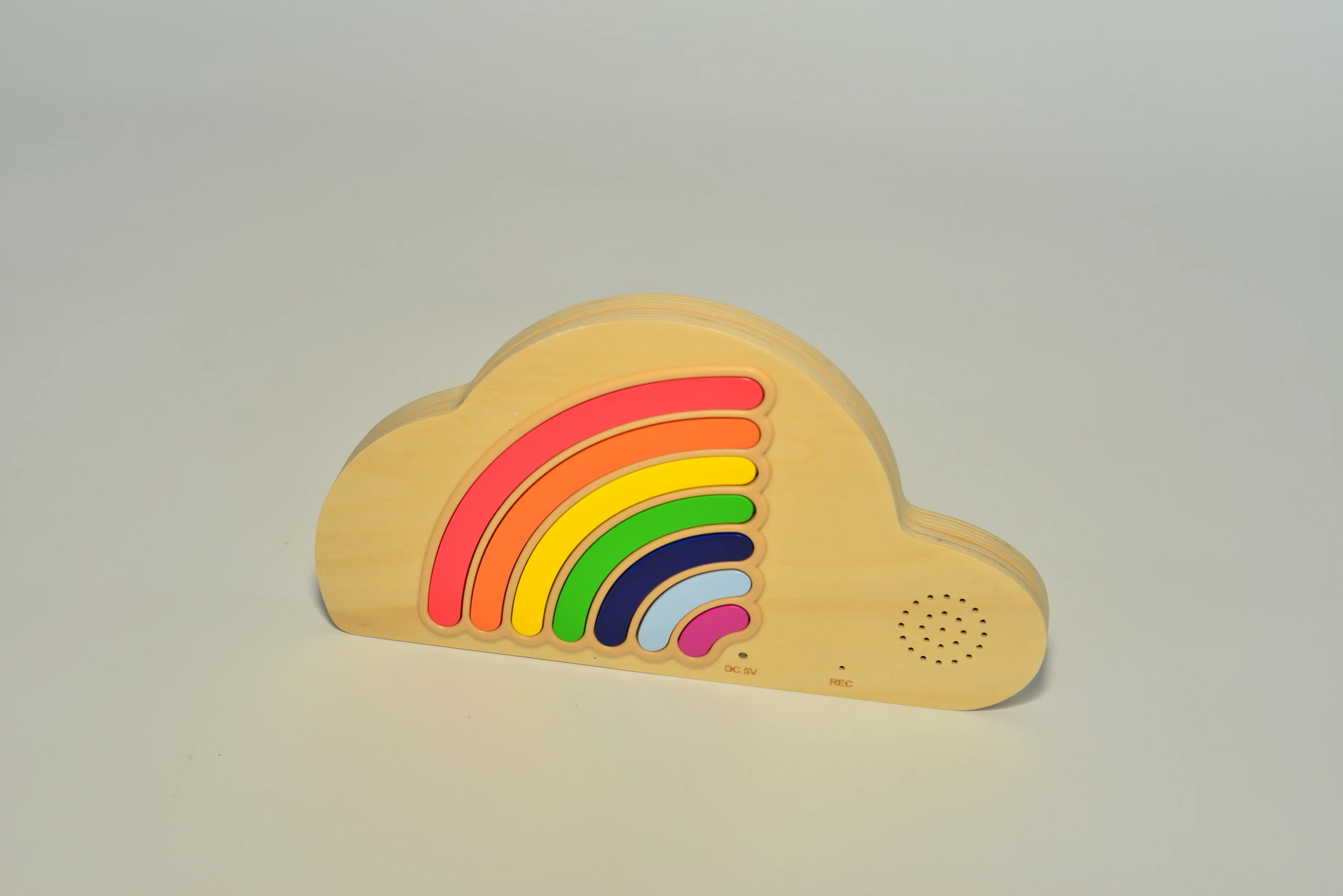 TOG Wooden Rainbow Recordable Board | Sensory Early Education, Puzzle Logic & Fun Kids Toy