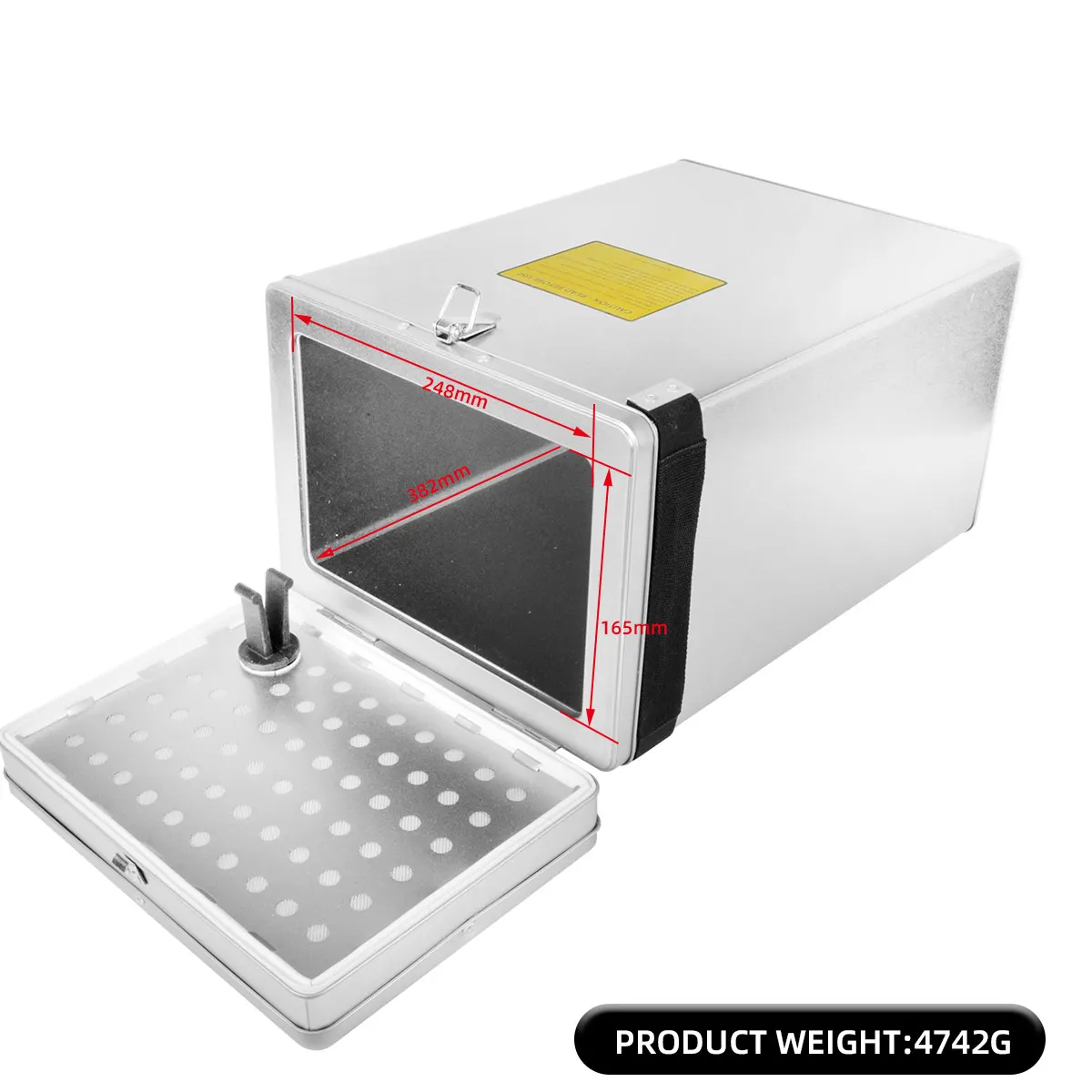 Große BAT-SAFE LIPO BOX Lithiumbatterie, explosionsgeschützt, sicher – feuerfester Behälter für RC-Drohnen-Flugzeugmodellbatterie