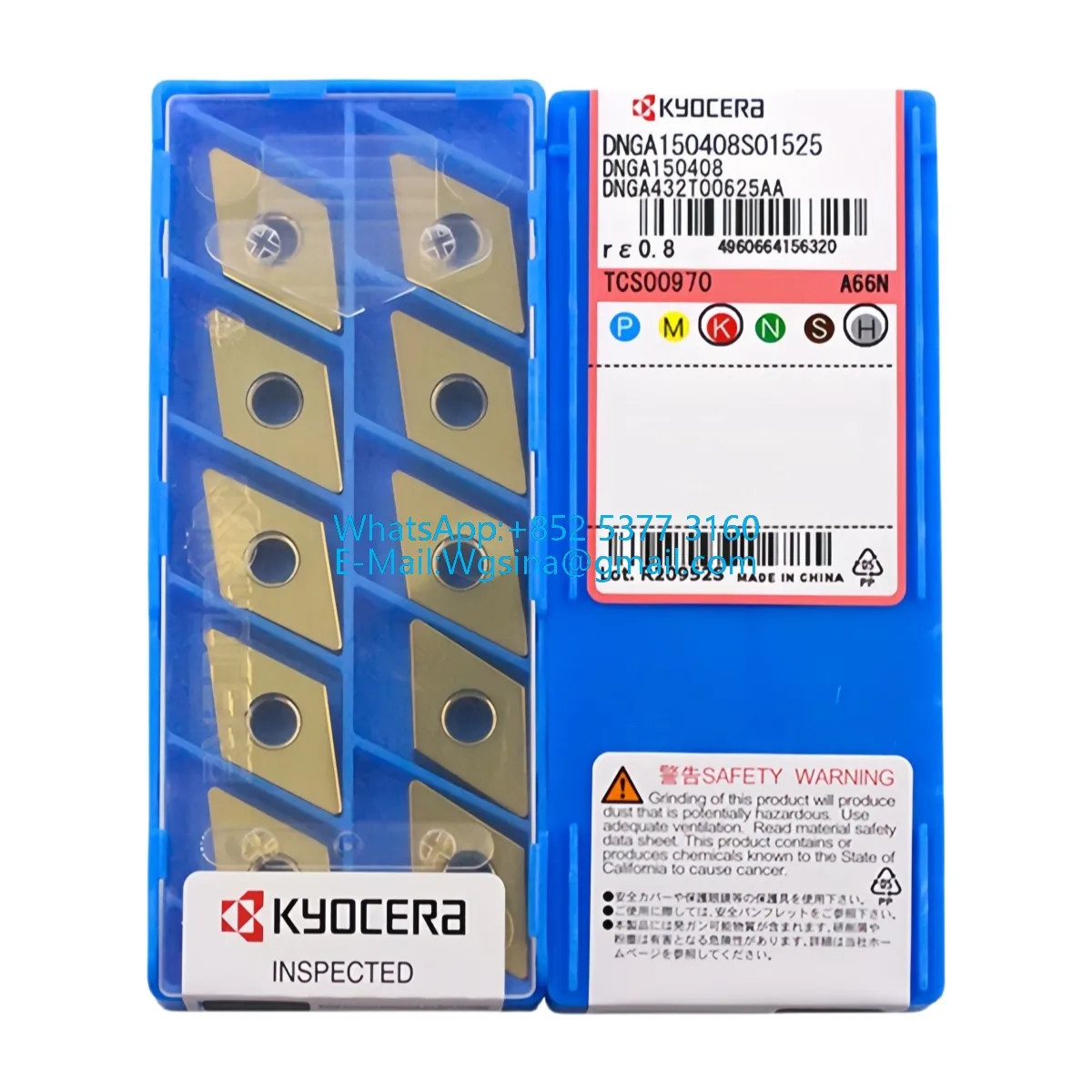 DNGA DNGA150404S01225ME KBN25M Turning Insert 100% Original