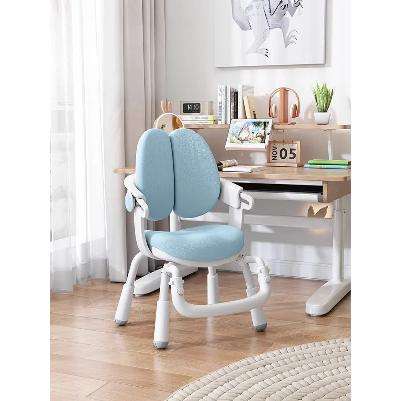

Children's study chair Lifting chair Student home writing chair Adjusting backrest sitting seat Special desk