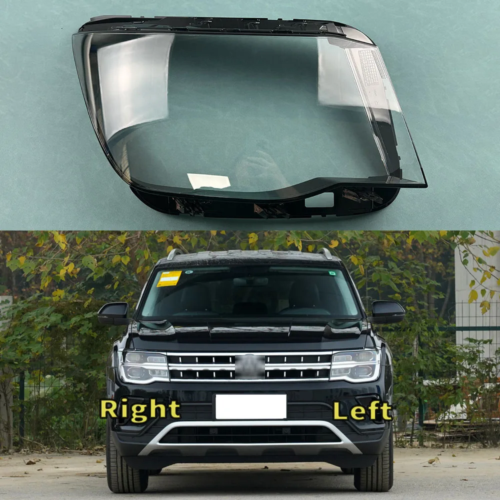 For Volkswagen VW Teramont 2021 2022 2023 2024 Car Accessories Headlamp Cover Transparent Lampshade Headlight Shell Plexiglass