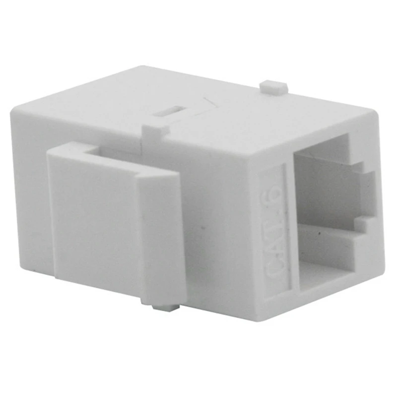 แจ็คตัวเชื่อมต่อคีย์ Cat6สายเคเบิลเน็ตเวิร์ค RJ45ตัวเมีย-20บวก1แพ็ค