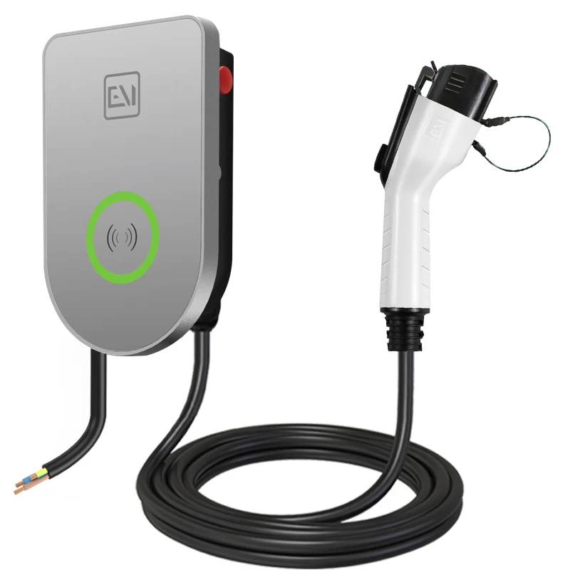 

New Type 1 7KW 32A Wall mounted Floor Mounted Wallbox Electric Vehicle Charging Stations EV Charger