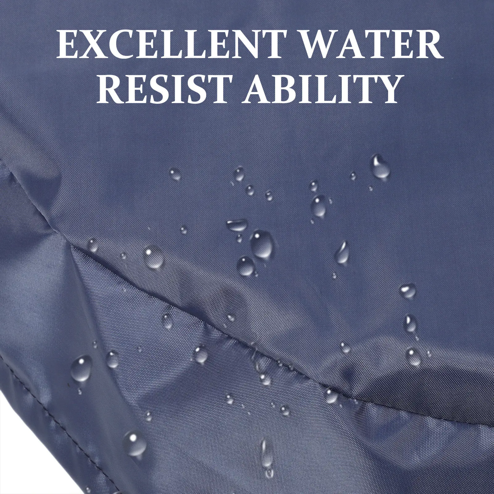 Waterproof Oxford Cloth Barrel Cover for Outdoor Plastic Chemical Buckets with Drawstring Seal Dust Rain Snow Protection