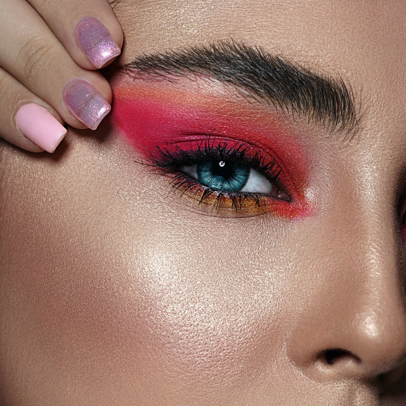 10 pares de pestañas postizas artificiales, pestañas postizas de fibra densa impermeables, accesorio de maquillaje de ojos duradero para fiesta de fotografía