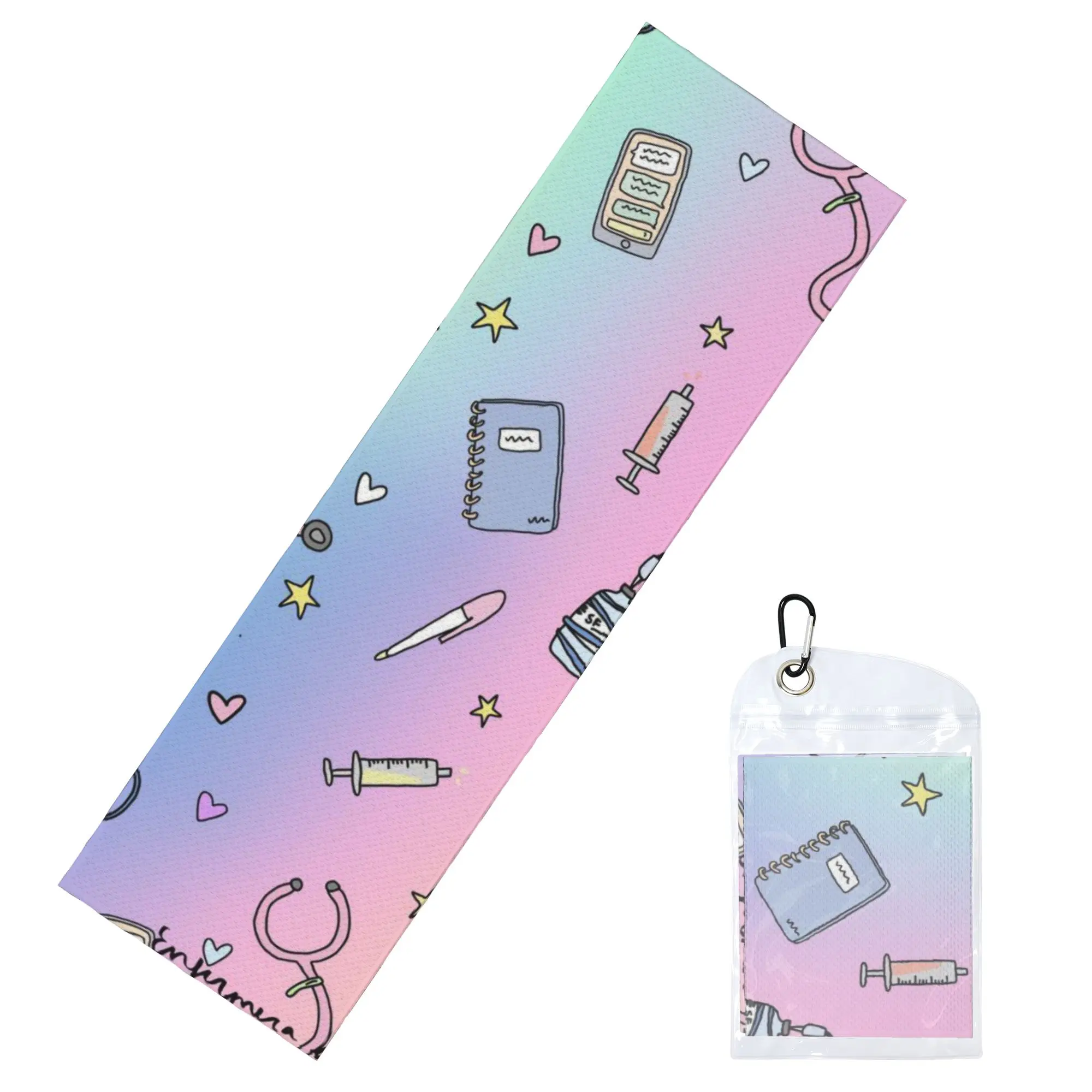 Enfermera En Apuros Doctor Nurse Medicine Cold Exercise Towel Quick Drying Face Towel  Fitness  Towels