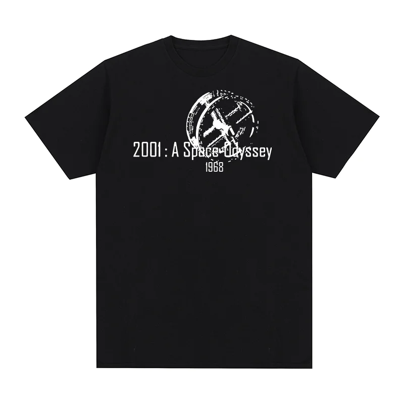 2001 A Space Odyssey Vintage T-shirt Si-Fi Movie Stanley Kubrick Clothes Cotton Men T Shirt New Tee Tshirt Womens Tops