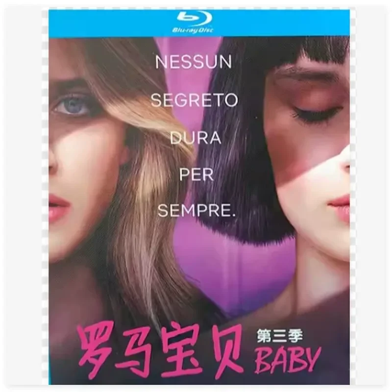 

BD Blu-ray Italian TV Series Rome Baby Seasons 1–3 Complete High-Definition 5-Disc Set Not DVD Boxed Edition