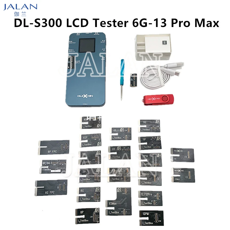 DL S300 Tester for LCD Screen Tester For IP 6 To 13 Pro Max 3D Touch Testing Original Color True Tone Light Sensor Recovery