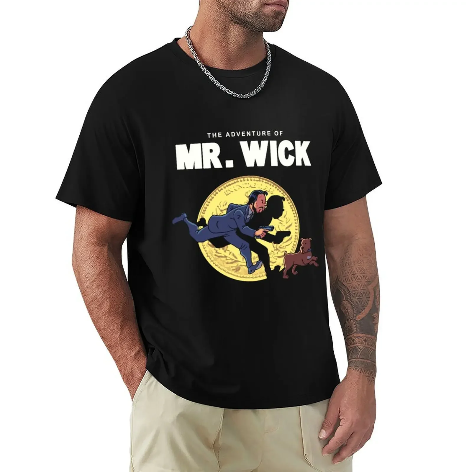 John wick T-Shirt plus sizes graphic tee shirt oversized t shirt cotton t shirt men