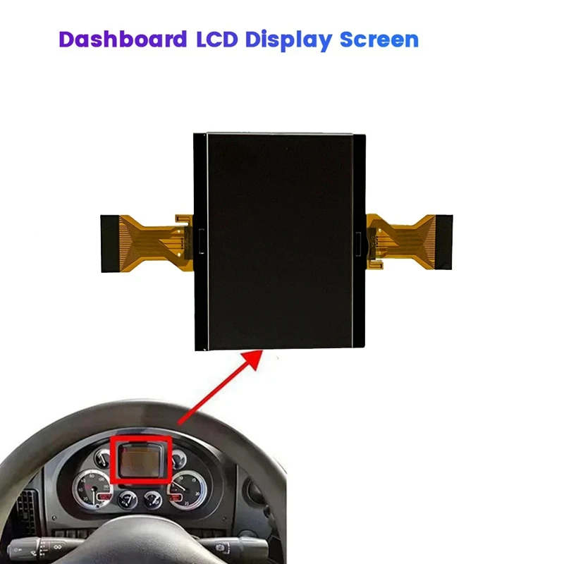 

Car Dashboard LCD Display Speedometer Pixel Repair 5010595267 For DAF LF CF XF 45 55 75 85 95 105 Instrument LCD Screen