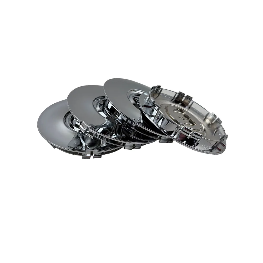4PCS Chrome Wheel Hub Center Cap Cover for Buick Enclave 2008‑2010 20INCH 19INCH 18INCH Replacement 9596043 Aftermarket Auto Whe