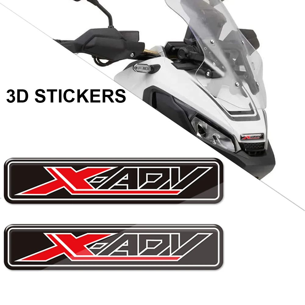 

Motorcycle X ADV 3D Side Panel Stickers Tank Pad Fuel Protector Fairing Emblem sticker For HONDA XADV 750 X-adv X-ADV 750