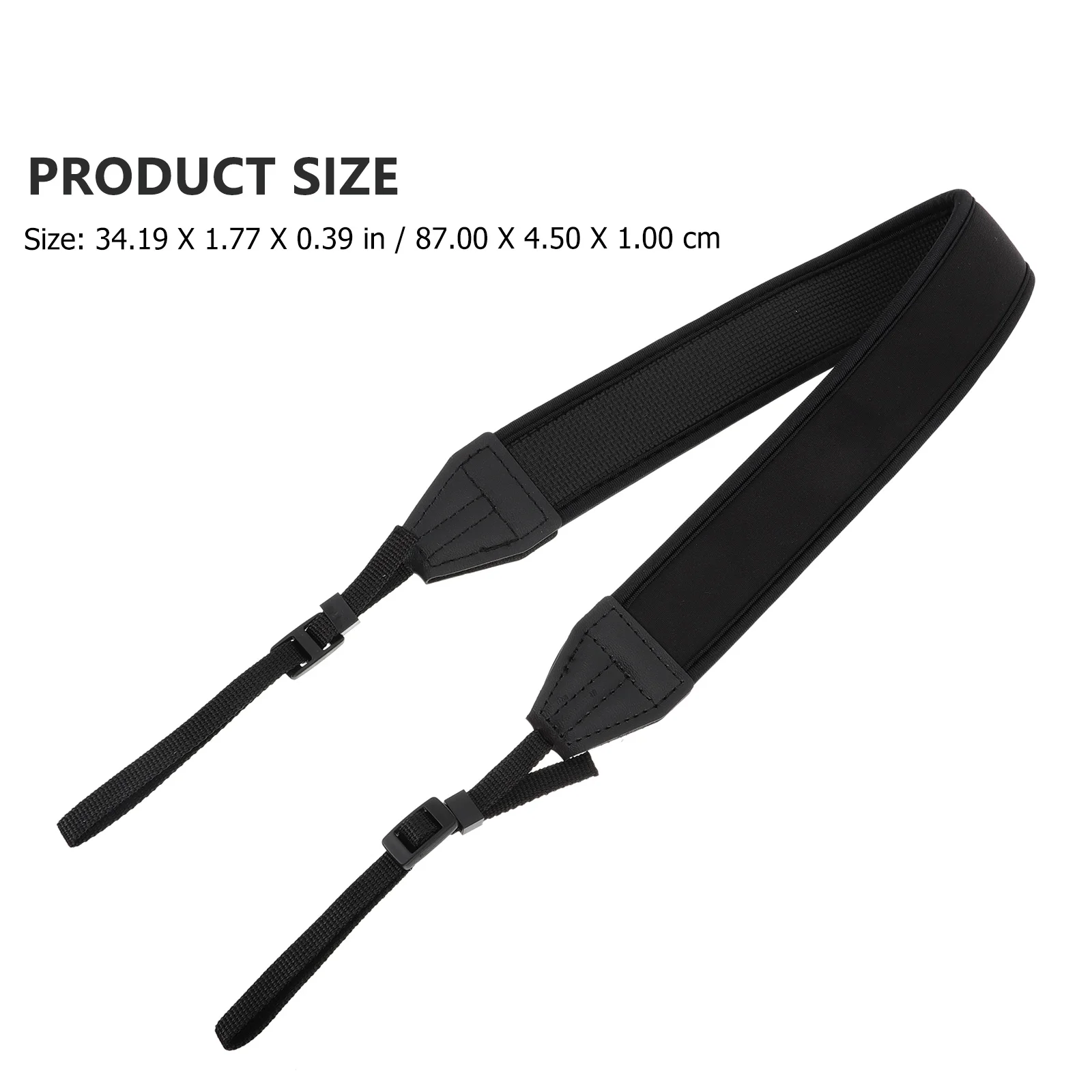 

2pcs Camera Shoulder Neck Strap Premium Neoprene Cotton Adjustable Length Outdoor Hiking Camping Universal Camera Supplies