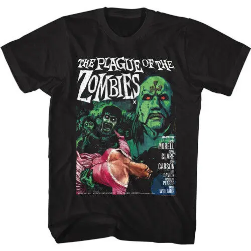 Hammer Horror Plague of The Zombies T-Shirt - Black