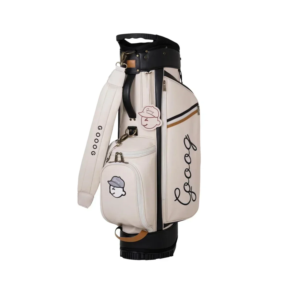 GOOOG Brand  Bucket Classic Golf Stand Bag Caddy Bracket Bag （gooog logo）