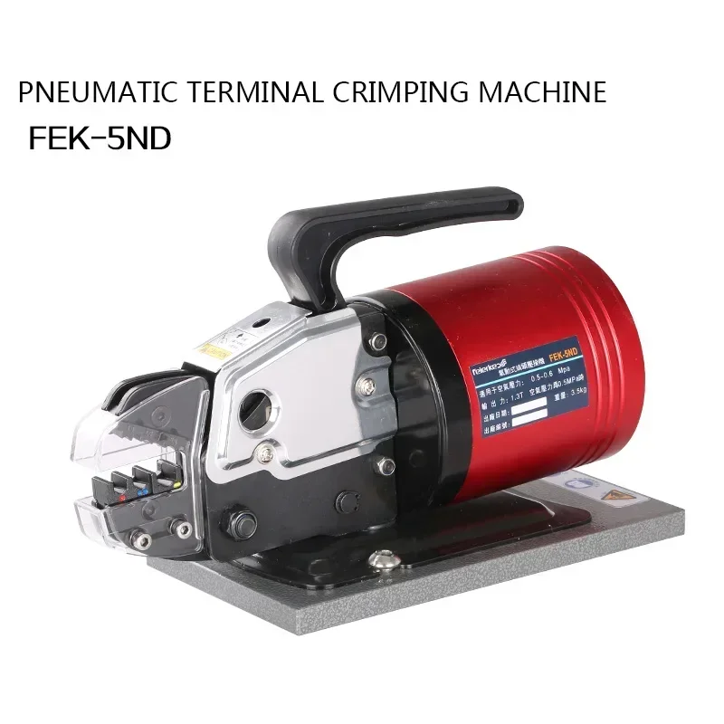 FEK-5ND Pneumatic Terminal Crimping Machine Cold Crimping Tool Pneumatic Crimping Tool Press